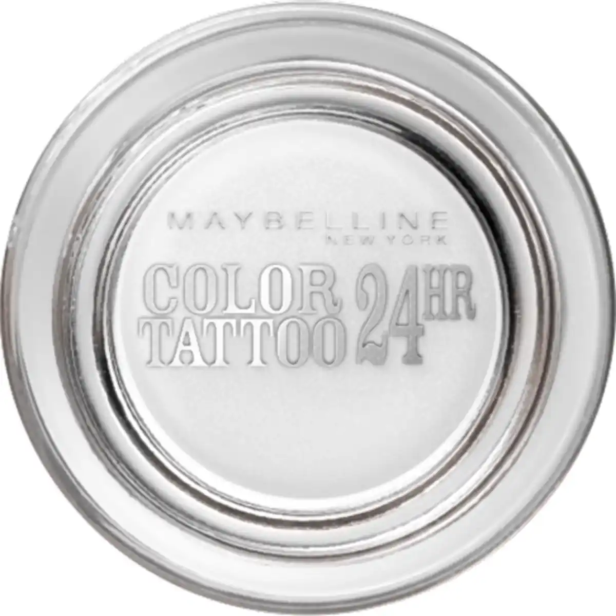 Bild 1 von Maybelline New York Eyestudio Color Tattoo 24H Creme-Gel-Lidschatten Nr. 45 Infinite White, 3,5 ml