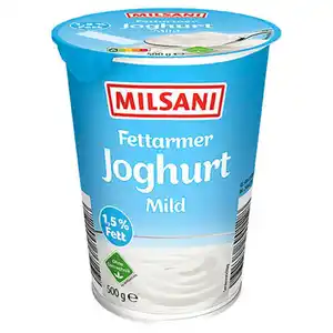 MILSANI Fettarmer Joghurt, mild, 1,5 % Fett, 500 g