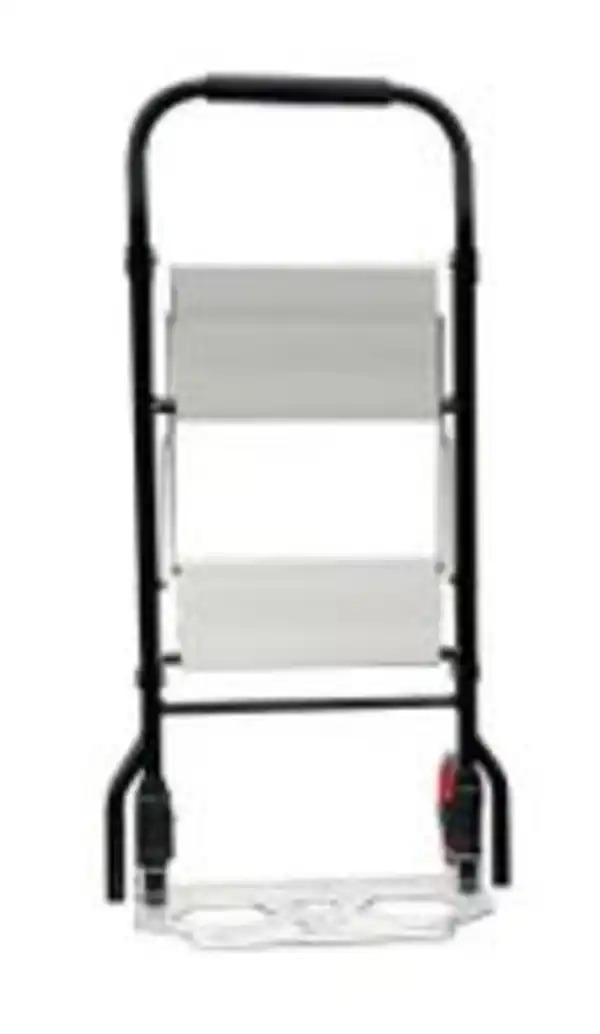 Bild 3 von 2 in 1 Transportkarre mit Trittleiter 2 Stufen Belastbarkeit Leiter:150kg / Karre:100kg