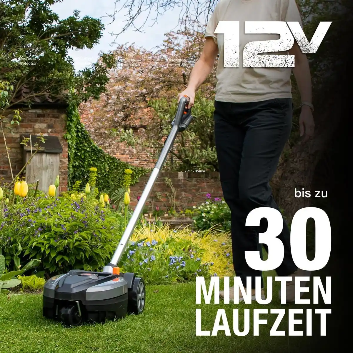 Bild 1 von Akku- Einhandrasenmäher Yardforce iFlex LM23