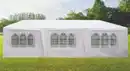 Bild 3 von Partyzelt Pavillon Faltbar Pop-Up mit 8 Seitenwänden, ca. 900 x 300 x 250 cm – Weiß