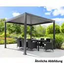 Bild 3 von Alu Pergola mit beweglicher Entlüftung, ca. 300 x 390 x 230 cm - Anthrazit