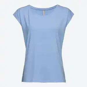 Damen-T-Shirt mit hohem Viskose-Anteil