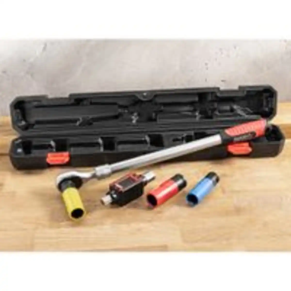 Bild 2 von Digitaler Drehmomentadapter mit Teleskopratsche 5-tlg.