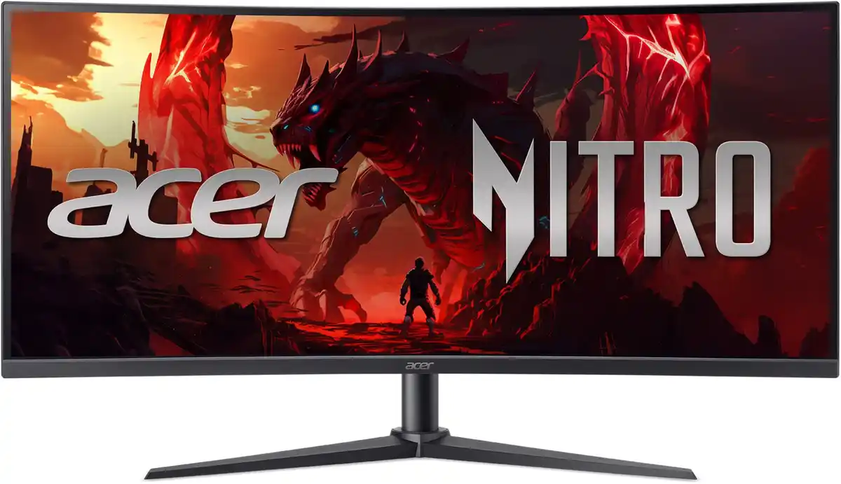 Bild 1 von Nitro XZ340CURX0bmiiphx 87 cm (34") Gaming Monitor schwarz