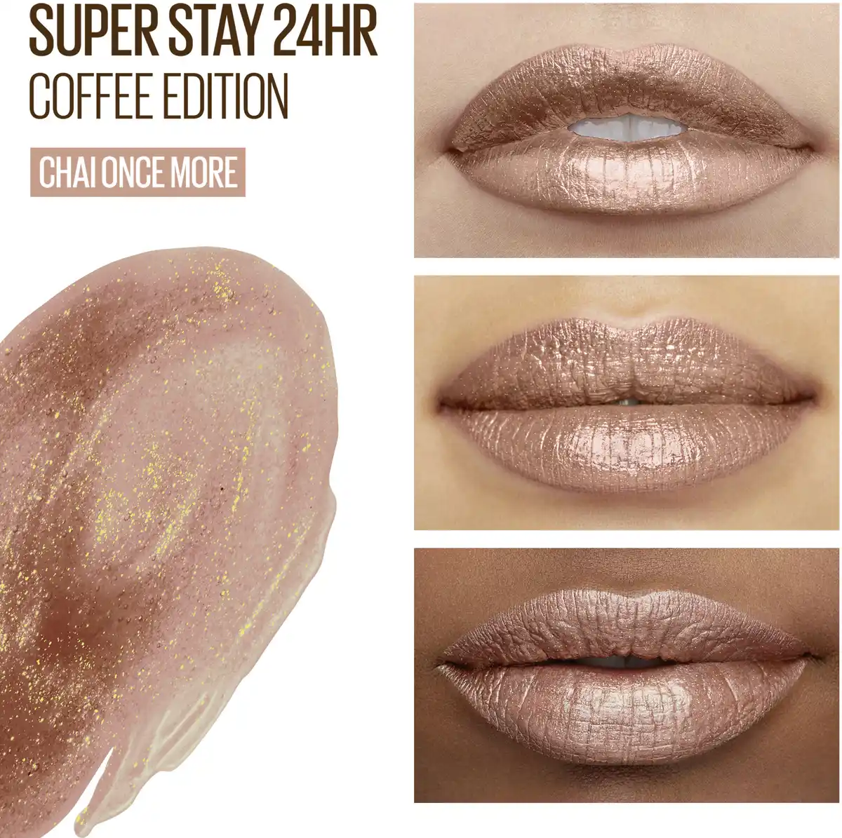 Bild 3 von Maybelline New York Super Stay 24H Lippenstift Nr. 885 Chai Once More, 5 g