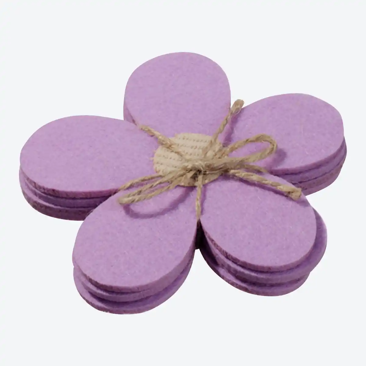 Bild 1 von Untersetzer im Blütendesign, 4er-Pack