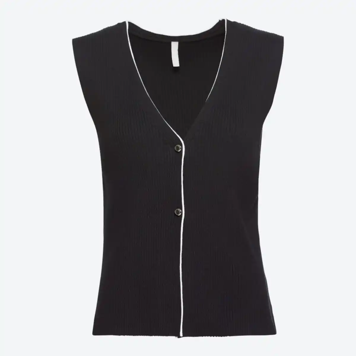 Bild 2 von Damen-Weste mit weißer Paspelierung