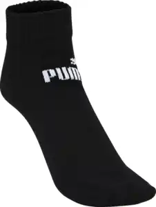 PUMA Puma Quartersocken 3er-Pack schwarz 39/42