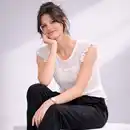 Bild 1 von Damen-T-Shirt in Ajour-Strick