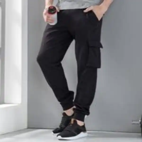 Bild 2 von Sport- und Freizeit-Cargo-Sweathose, für Herren