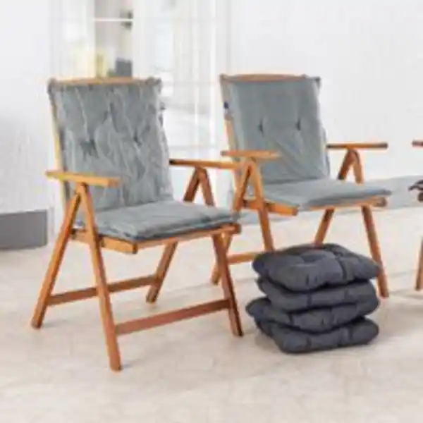 Bild 3 von Wendeoptik-Polsterauflage - Niedriglehner ca. 97 x 47 x 8 cm