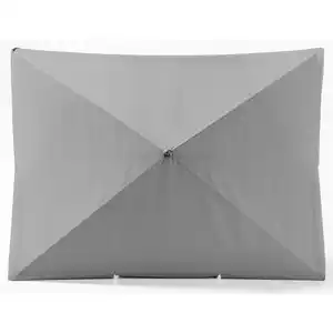 Rechteckschirm, ca. 140 x 180 cm - Hellgrau