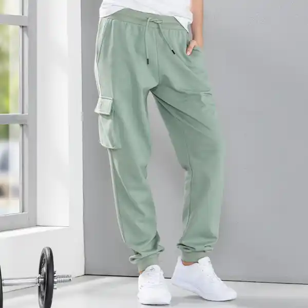 Bild 3 von Sport- und Freizeit-Cargo-Sweathose, für Damen