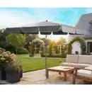 Bild 2 von Rechteckschirm, ca. 140 x 180 cm - Anthrazit