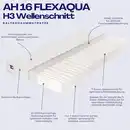 Bild 4 von AH16 FlexAqua Kaltschaummatratze H3, 7-Zonen Wellenschnitt – 16 cm Höhe