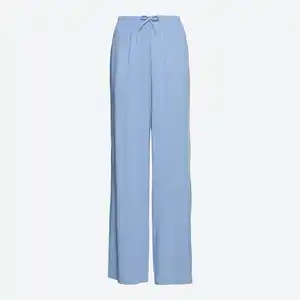 Damen-Hose aus Viskose-Leinen-Mix