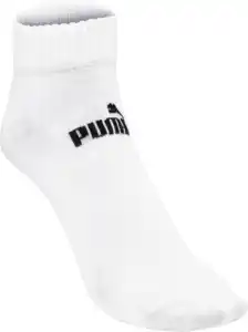 PUMA 3er Set Puma Quartersocken Gr. 39/42 weiß