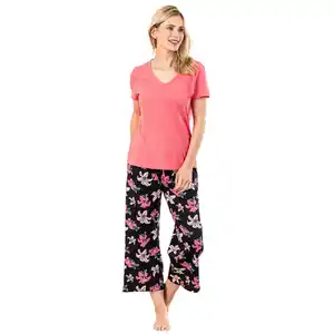 Pyjama mit Culotte-Hose