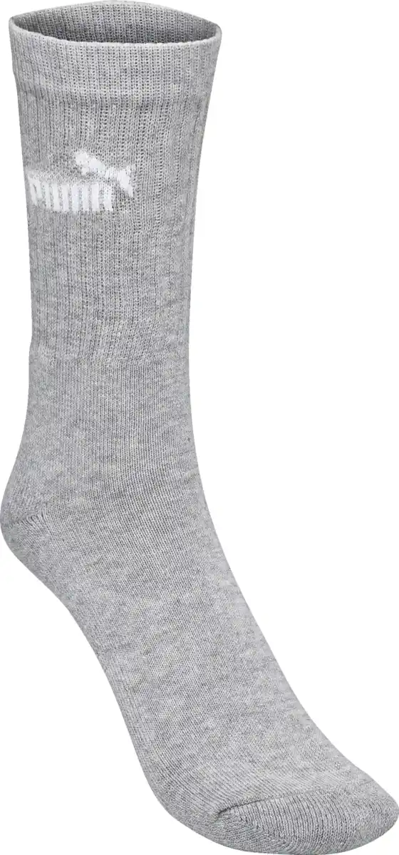 Bild 3 von PUMA Puma Crewsocken 3er-Set weiss/pink/grau Gr. 39/42