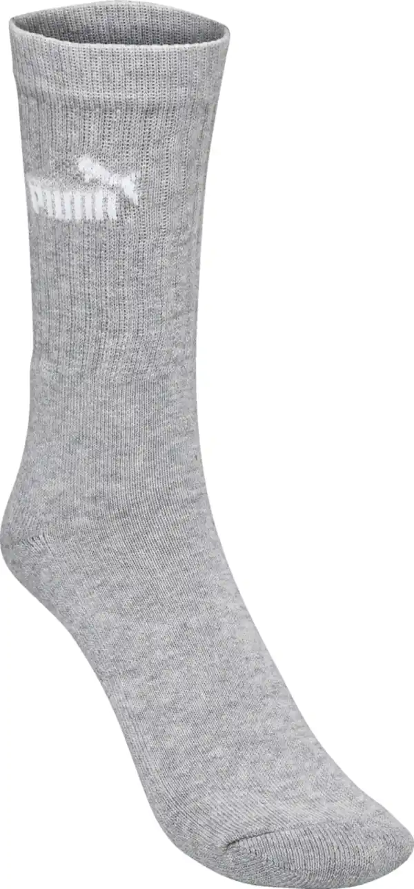 Bild 3 von PUMA Puma Crewsocken 3er-Set weiss/pink/grau Gr. 39/42