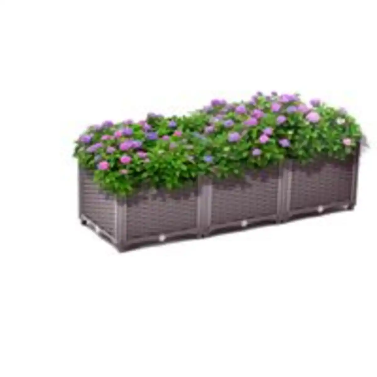 Bild 3 von Pflanzkasten , Polypropylen , ca. 120 x 40 x 43 cm - Braun
