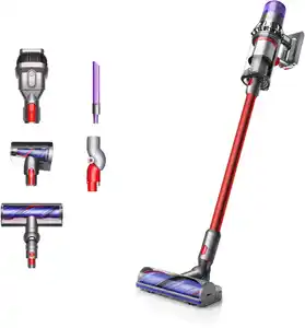 V15 Origin Akku-Stielstaubsauger nickel/rot