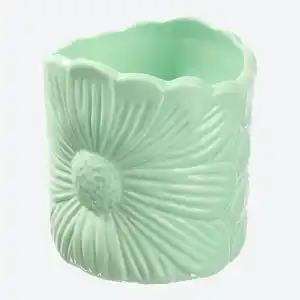 Blumentopf aus Keramik, Ø ca. 13,5x15 cm