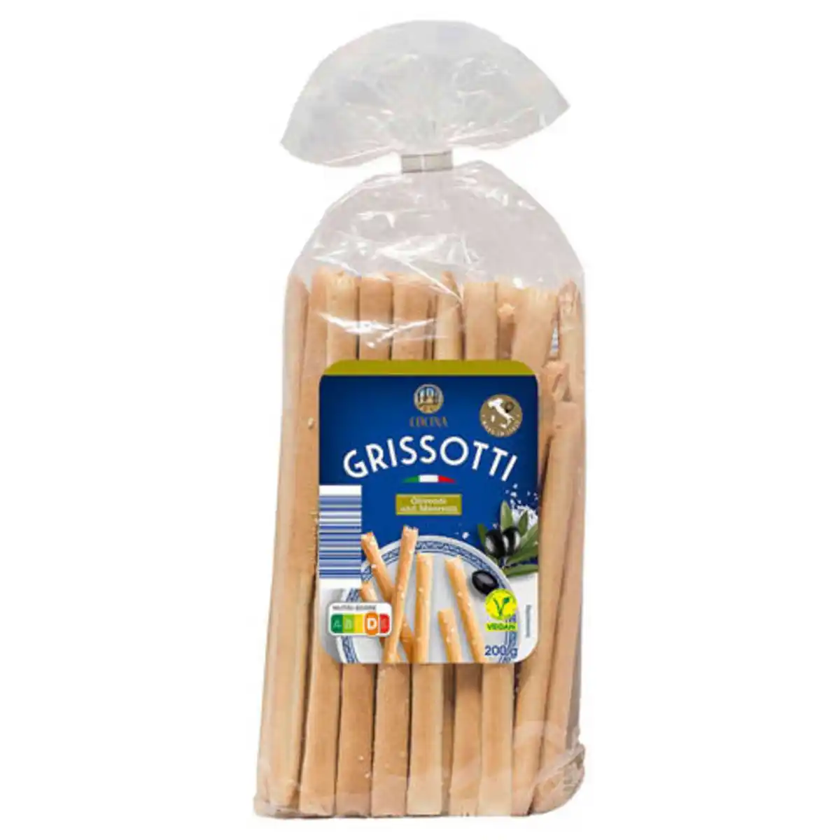 Bild 1 von CUCINA Grissotti 200 g, Olivenöl-Meersalz