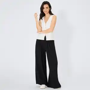 Damen-Hose mit elastischem Bund