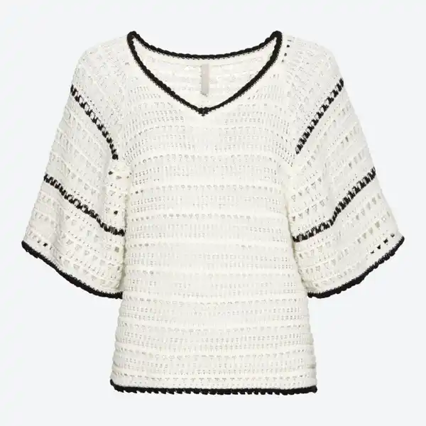 Bild 2 von Damen-T-Shirt mit V-Ausschnitt