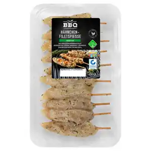 BBQ Hähnchen-Filetspieß 400 g, Kräuter
