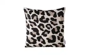 Kissen Leony, braun/schwarz, 45 x 45 cm