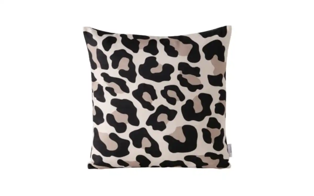 Bild 1 von Kissen Leony, braun/schwarz, 45 x 45 cm