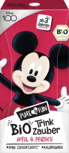 Pure&Fun Bio-Trinkzauber Apfel & Pfirsich, 200 ml
