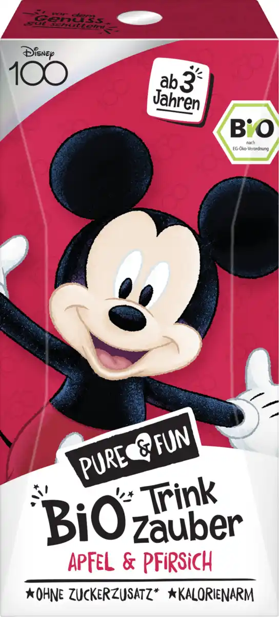 Bild 1 von Pure&Fun Bio-Trinkzauber Apfel & Pfirsich, 200 ml