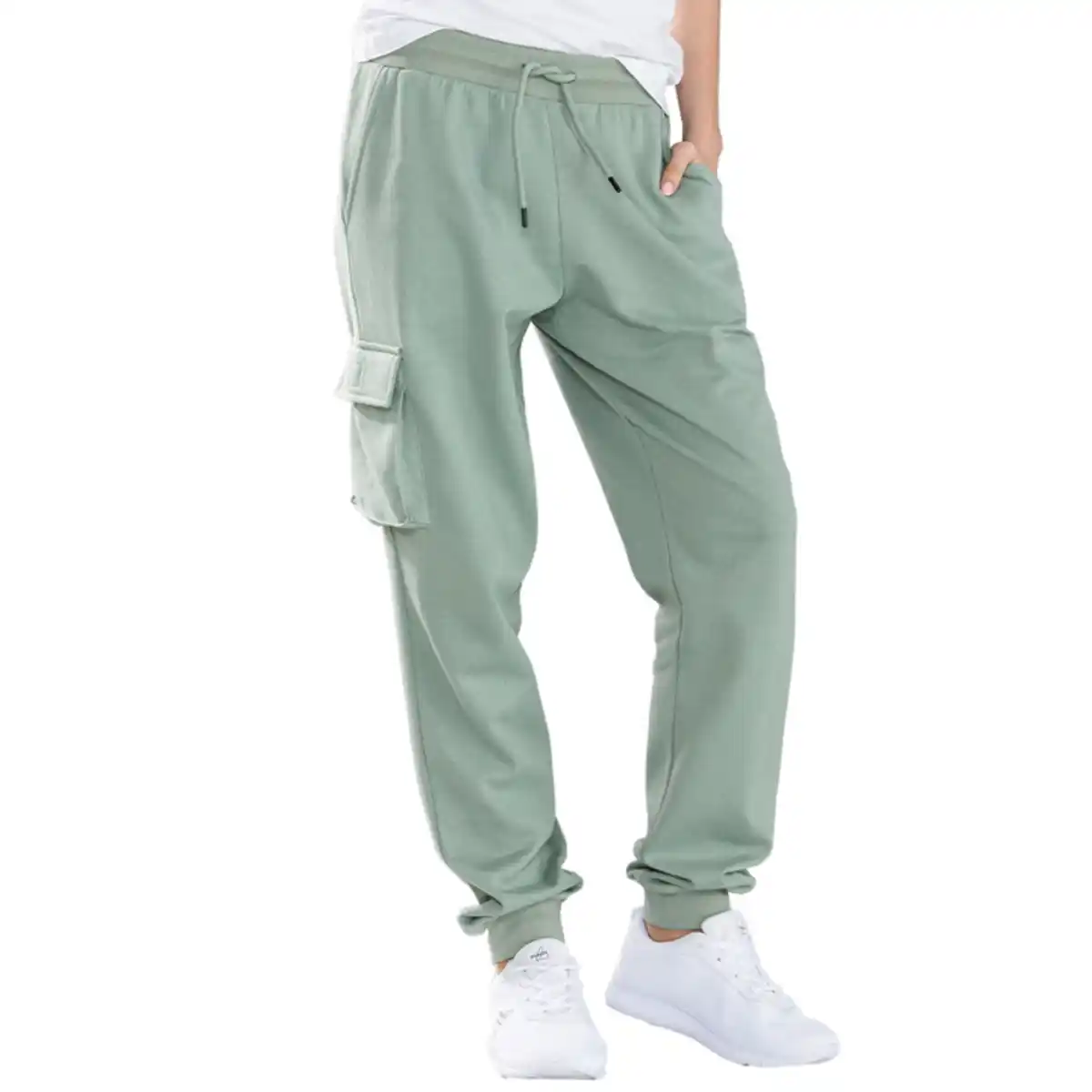 Bild 1 von Sport- und Freizeit-Cargo-Sweathose, für Damen