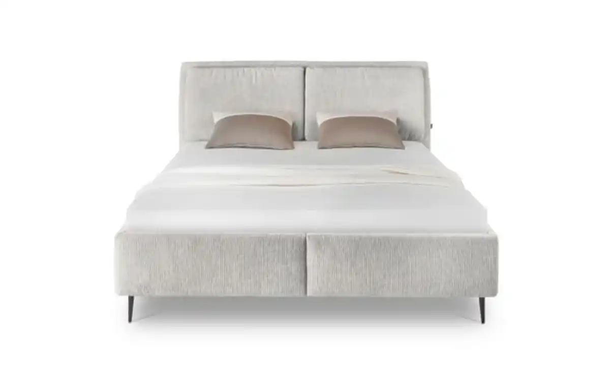 Bild 4 von Schöner Wohnen Kollektion - Polsterbett Bari, silber, 180 x 200 cm