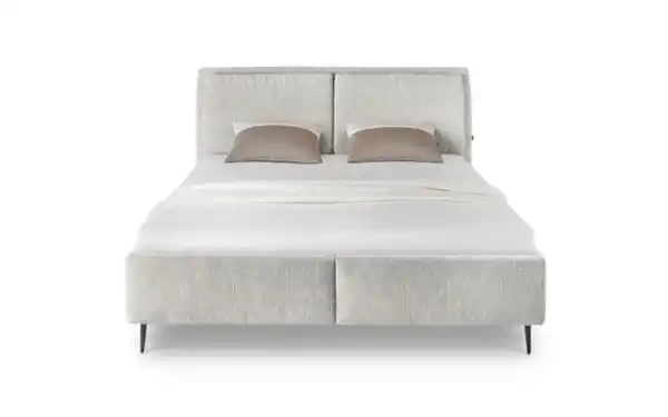 Bild 4 von Schöner Wohnen Kollektion - Polsterbett Bari, silber, 180 x 200 cm