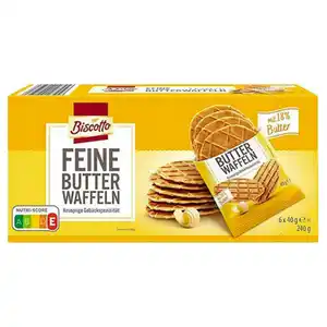 BISCOTTO Butterwaffeln 240 g