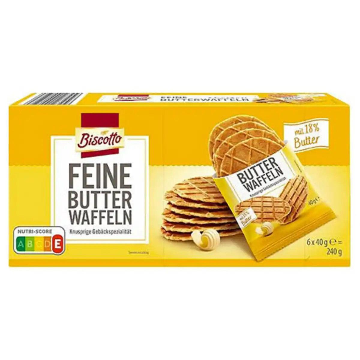 Bild 1 von BISCOTTO Butterwaffeln 240 g