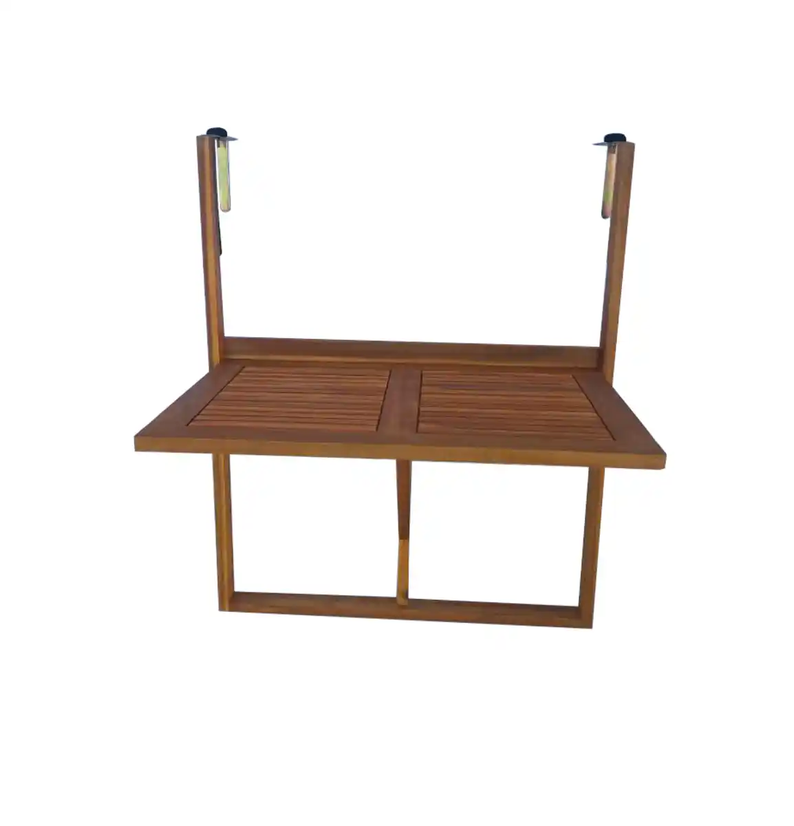 Bild 1 von Klappbarer Balkon-Hängetisch aus FSC Akazienholz, ca. 70 x 49 x 86 cm