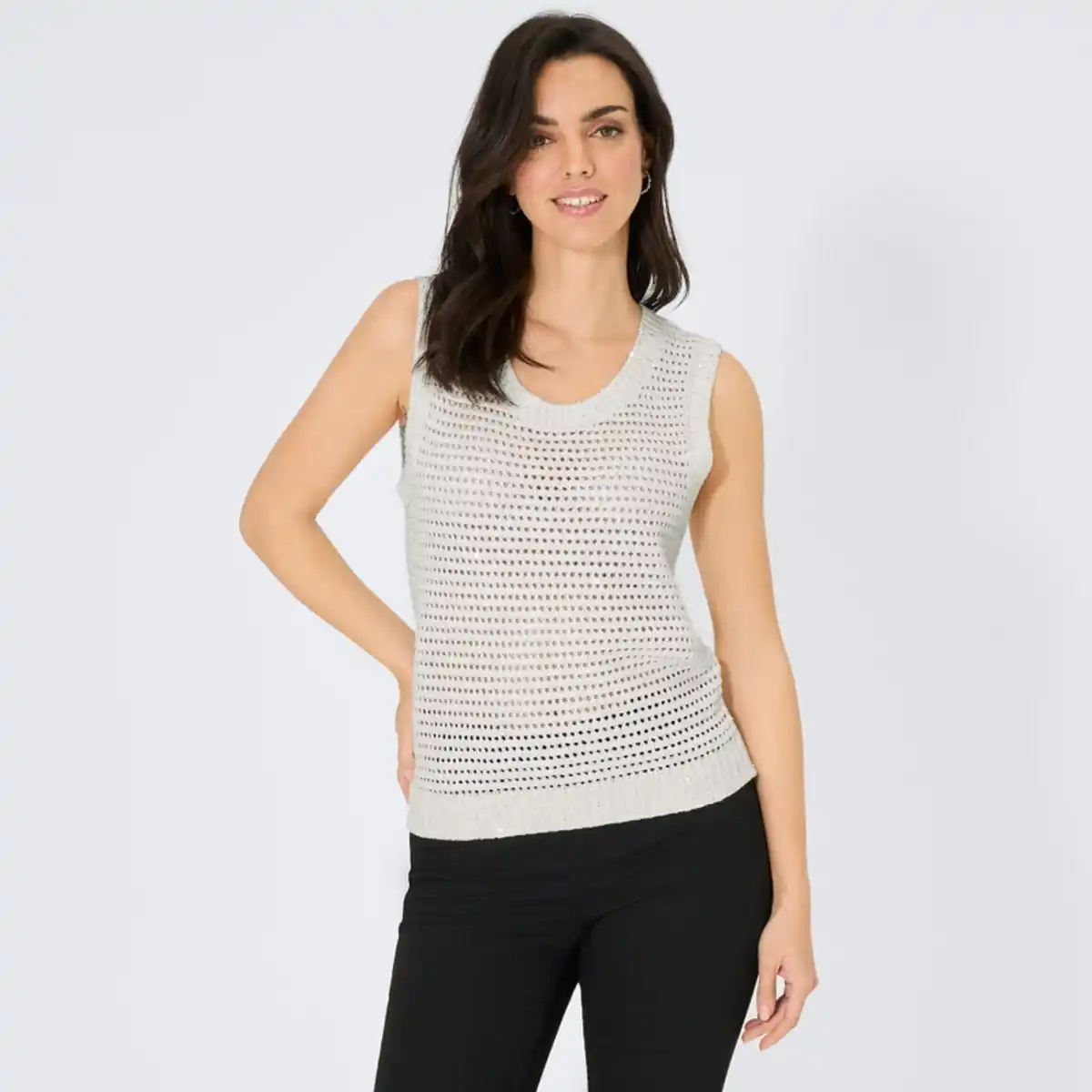 Bild 4 von Damen-Top mit Pailletten