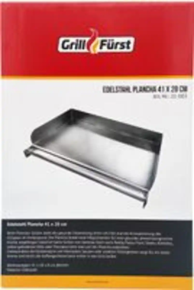 Bild 2 von Grillfürst Edelstahl Plancha / Grillplatte