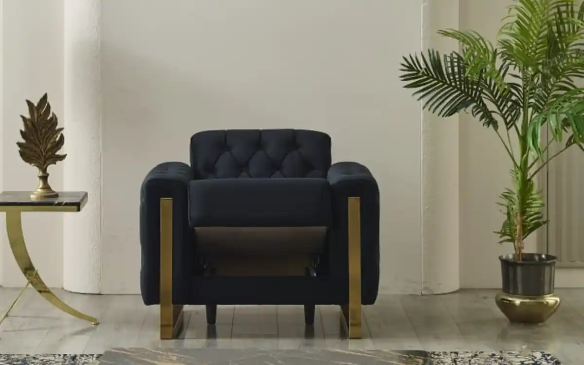 Bild 2 von Sessel Crystal, schwarz, inkl. Kippfunktion