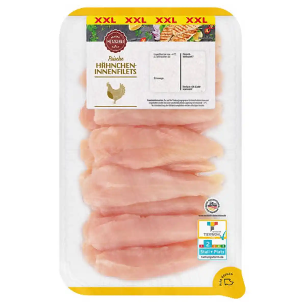 Bild 1 von MEINE METZGEREI Hähnchen-Innenfilet XXL 800 g