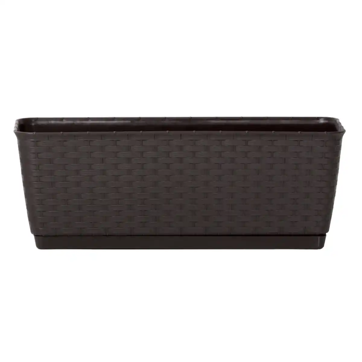 Bild 1 von Pflanzkasten-Komplettset 2 Stück - ca. 49 x 17 x 17 cm Anthrazit