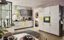 Bild 4 von Express Küchen - Einbauküche Bailo, Beton steinweiß, inkl. Elektrogeräte