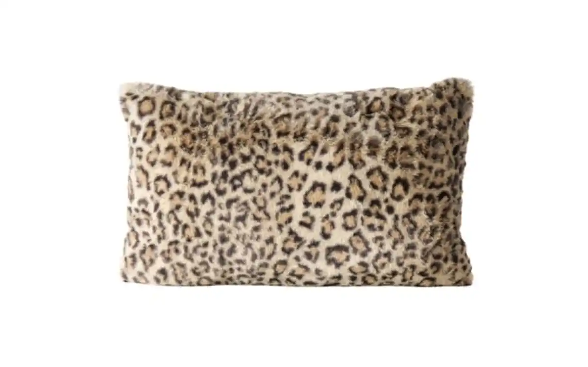 Bild 1 von Kissen Leony, braun/schwarz, 30 x 48 cm