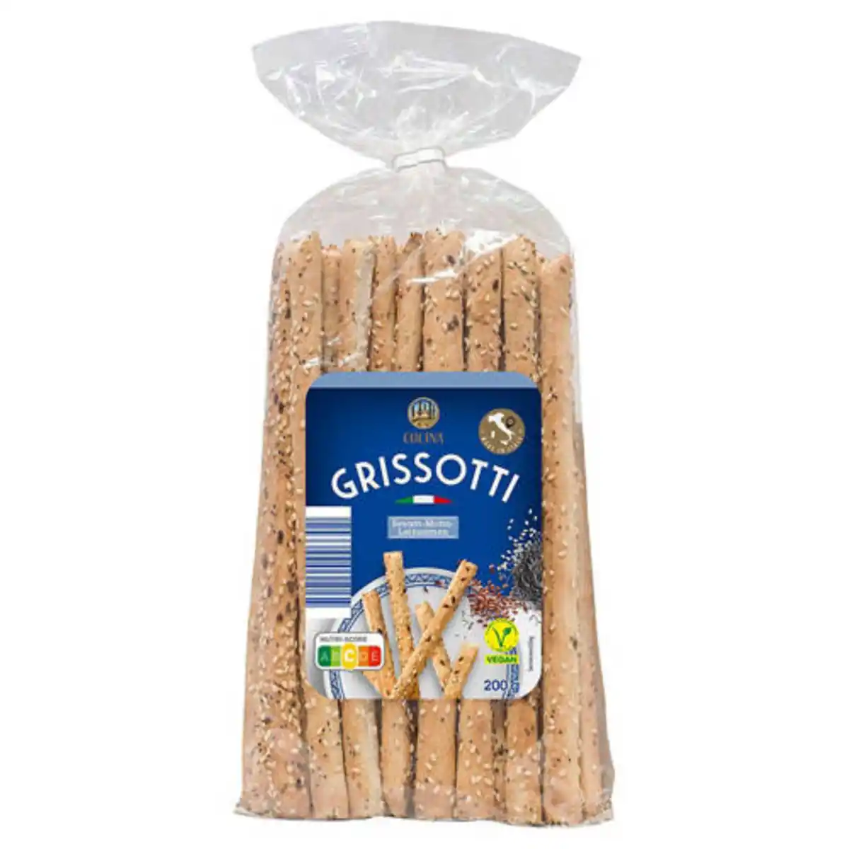 Bild 1 von CUCINA Grissotti 200 g, Sesam-Mohn-Leinsamen
